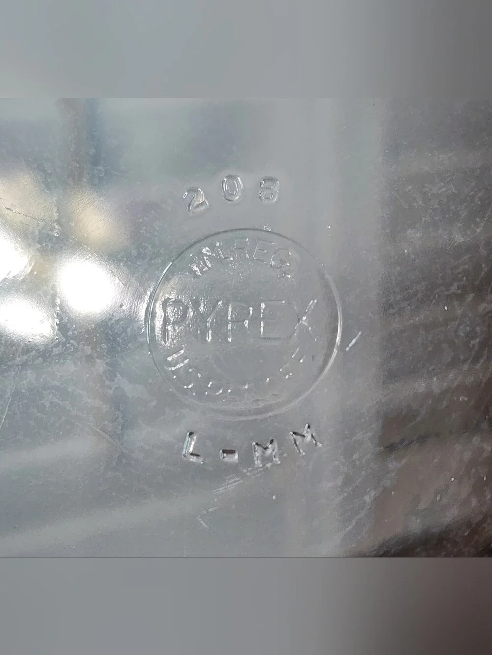 Pyrex Set Of 4 Clear Glass Pie Dish Ovenware Set, Light Signs Of Wear, No Chips